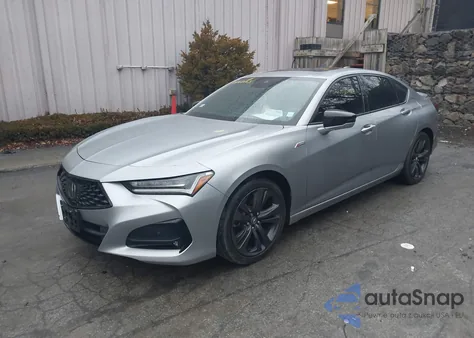 2021 Acura Tlx A-Spec Package z USA, uszkodzony, nr VIN 19UUB5F50MA010427